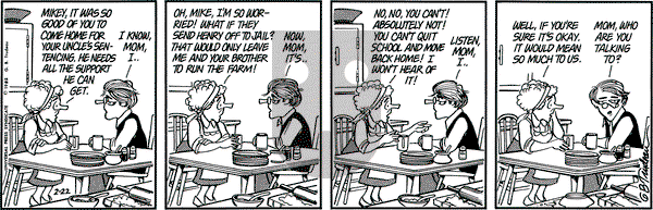 Doonesbury on Monday February 22, 1982 Comic Strip