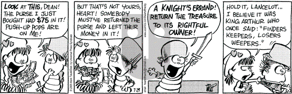 Heart of the City on Friday July 29, 2005 Comic Strip
