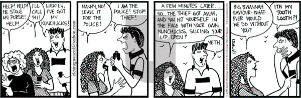 Clear Blue Water on Saturday June 7, 2008 Comic Strip