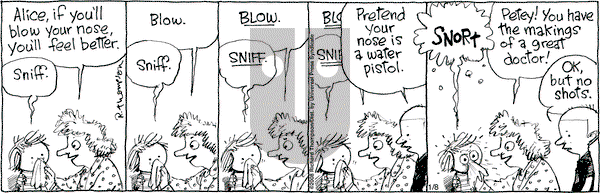 Cul de Sac on Tuesday January 8, 2008 Comic Strip