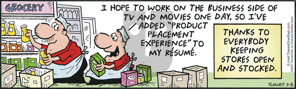 Frank and Ernest - Friday May 8, 2020 Comic Strip