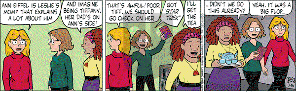 Luann on Friday March 16, 2018 Comic Strip