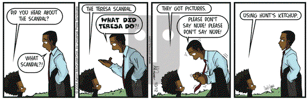 The Boondocks - Tuesday October 12, 2004 Comic Strip