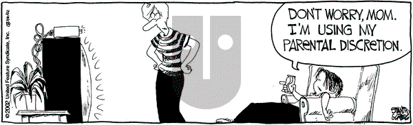 The Buckets on Tuesday August 6, 2002 Comic Strip