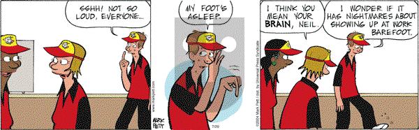 Lucky Cow on Wednesday October 6, 2004 Comic Strip