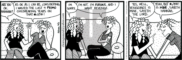 Clear Blue Water on Monday June 11, 2007 Comic Strip