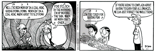 Grand Avenue on Friday December 2, 2005 Comic Strip