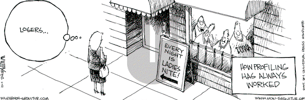 Non Sequitur on Tuesday January 22, 2002 Comic Strip