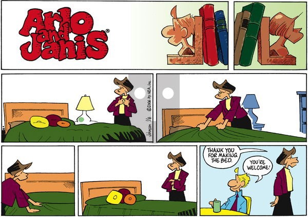 Arlo and Janis on Sunday January 8, 2006 Comic Strip