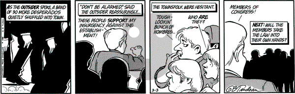 Doonesbury on Thursday March 3, 1988 Comic Strip