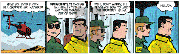 Rip Haywire on Saturday December 29, 2012 Comic Strip
