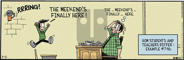 Grand Avenue on Friday November 10, 2017 Comic Strip