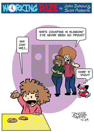 Working Daze - Wednesday April 29, 2020 Comic Strip