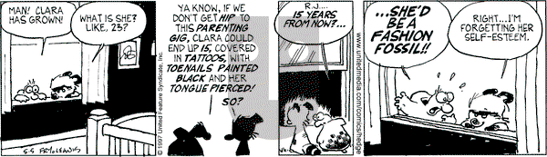 Over the Hedge on Monday May 5, 1997 Comic Strip