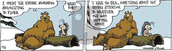 The Grizzwells on Wednesday December 11, 2013 Comic Strip