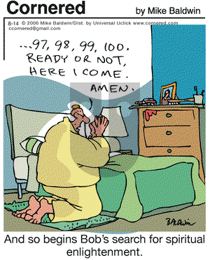 Cornered on Thursday August 14, 2014 Comic Strip