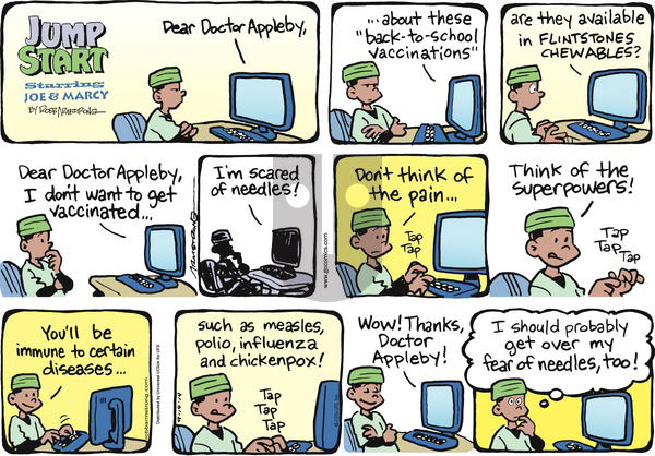 JumpStart on Sunday September 14, 2014 Comic Strip