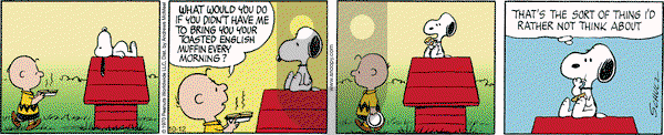 Peanuts - Thursday October 12, 2017 Comic Strip
