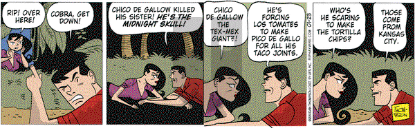 Rip Haywire on Saturday January 23, 2010 Comic Strip