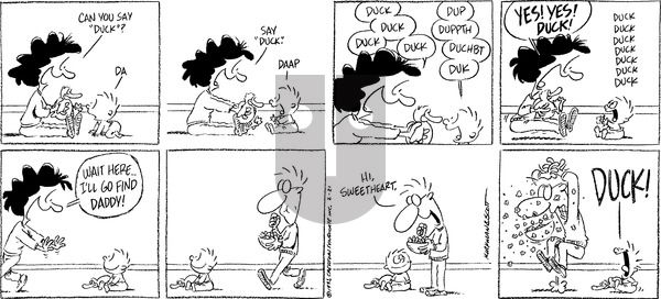 Baby Blues on Sunday February 21, 1993 Comic Strip