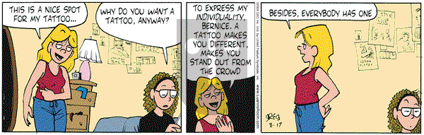 Luann on Tuesday August 17, 2004 Comic Strip