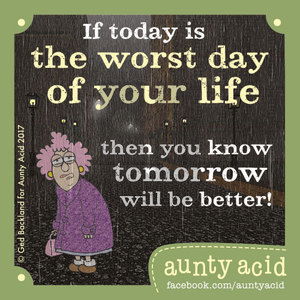 Aunty Acid on Monday January 8, 2018 Comic Strip
