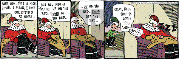 Overboard on Tuesday December 24, 2019 Comic Strip