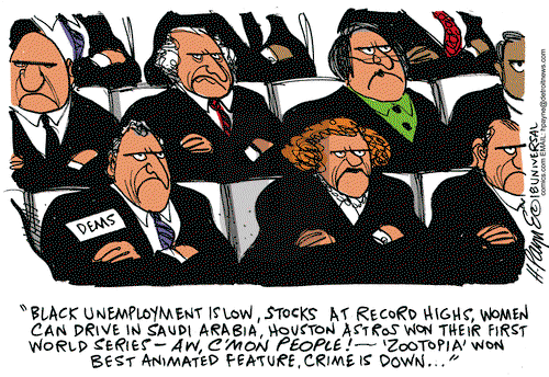 Henry Payne on Thursday February 1, 2018 Comic Strip