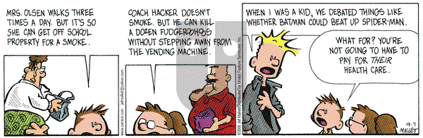 Frazz on Thursday September 7, 2006 Comic Strip