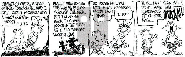 The Grizzwells on Tuesday September 5, 1995 Comic Strip