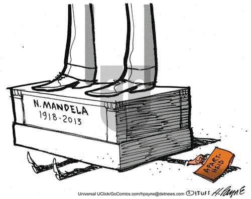 Henry Payne on Saturday December 7, 2013 Comic Strip