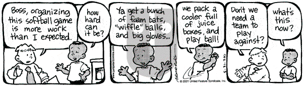 JumpStart on Sunday June 17, 2001 Comic Strip