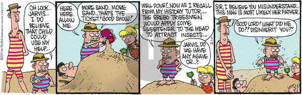 Monty on Tuesday June 14, 2011 Comic Strip