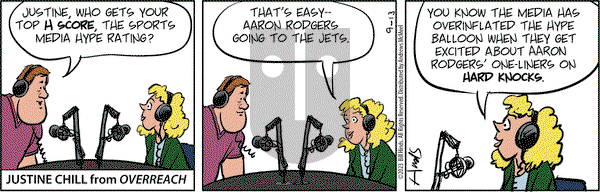 Tank McNamara - Wednesday September 13, 2023 Comic Strip