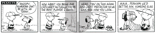 Peanuts on Wednesday June 5, 1963 Comic Strip