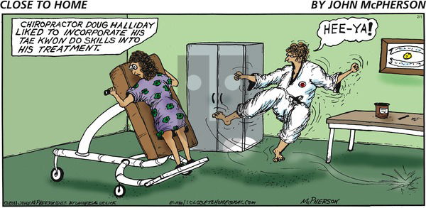 Close to Home on Sunday February 1, 2015 Comic Strip
