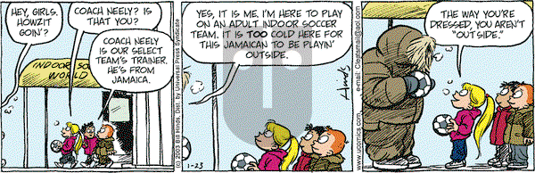 Cleats on Monday October 20, 2003 Comic Strip