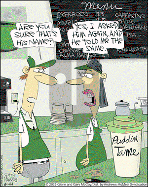 The Flying McCoys on Friday March 21, 2025 Comic Strip
