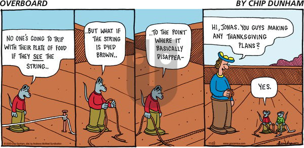 Overboard on Sunday November 22, 2020 Comic Strip