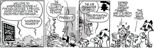 Over the Hedge on Tuesday August 23, 2005 Comic Strip