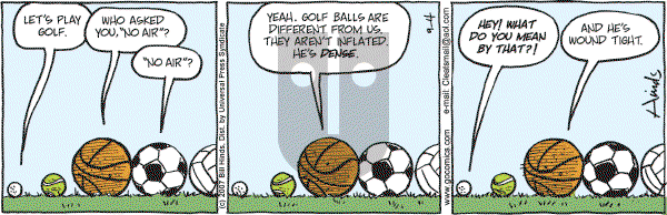 Cleats - Tuesday September 4, 2007 Comic Strip