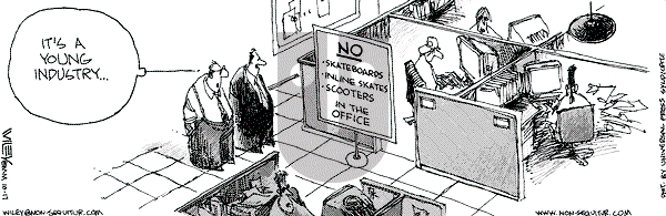 Non Sequitur - Tuesday October 17, 2000 Comic Strip