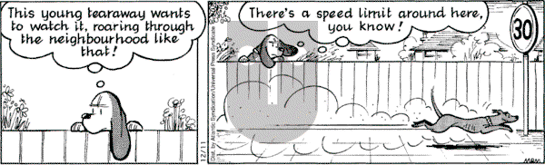 Fred Basset on Saturday December 11, 2004 Comic Strip