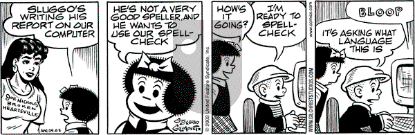 Nancy on Thursday October 26, 2006 Comic Strip