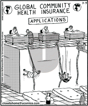 Close to Home on Saturday March 9, 2002 Comic Strip