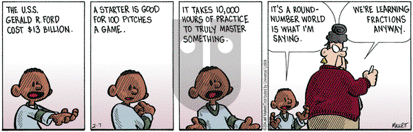 Frazz on Friday February 7, 2014 Comic Strip