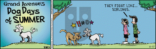 Grand Avenue on Monday August 17, 2020 Comic Strip