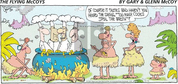 The Flying McCoys - Sunday April 22, 2007 Comic Strip