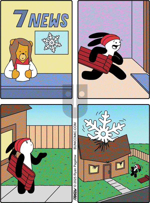 Buni on Monday February 24, 2025 Comic Strip