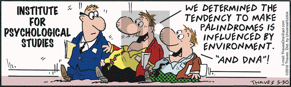Frank and Ernest on Monday May 30, 2016 Comic Strip